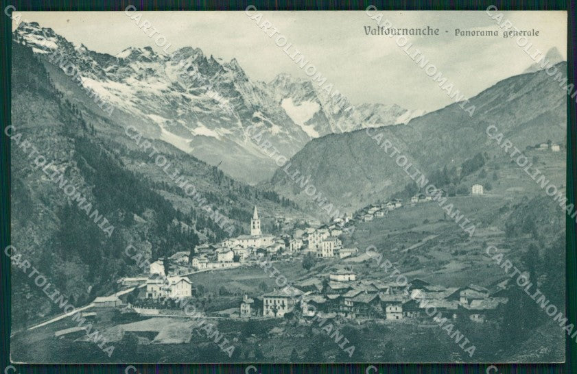 Aosta Valtournenche cartolina MT2799 – fronte