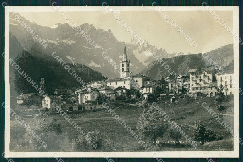 Aosta Valtournenche Cervino ABRASA Foto cartolina MT2802 – fronte