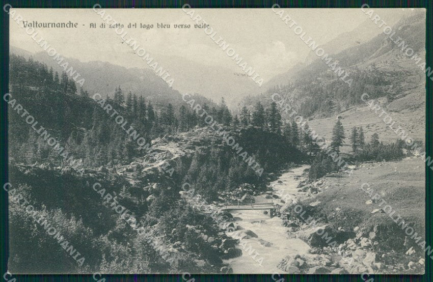 Aosta Valtournenche cartolina MT2805 – fronte
