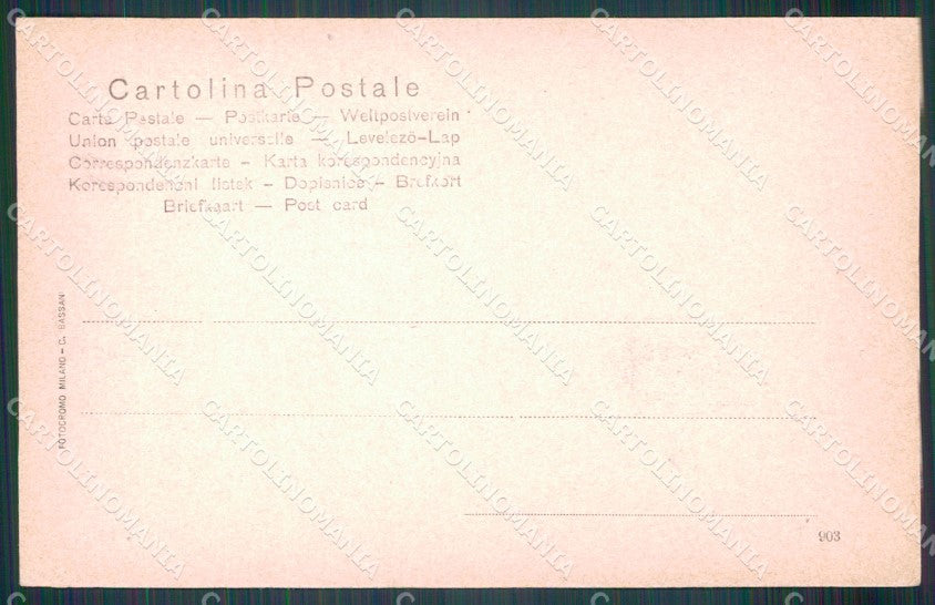 Aosta Saint Denis Chambave Castello di Cly cartolina MT2823 – retro