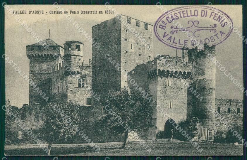 Aosta Fenis Castello di cartolina MT2831 – fronte