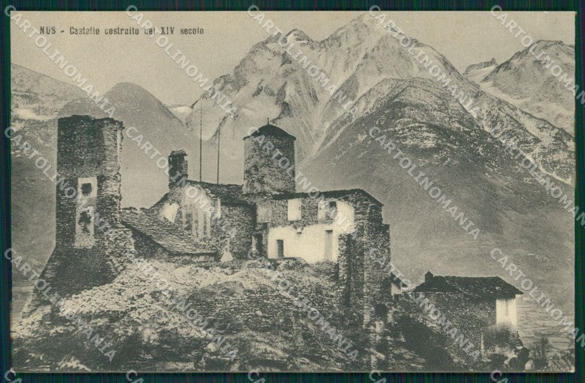 Aosta Nus cartolina MT2836 – fronte