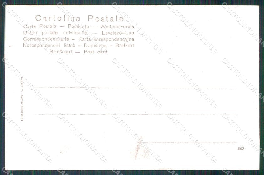 Aosta Nus Castello di Pilate cartolina MT2837 – retro
