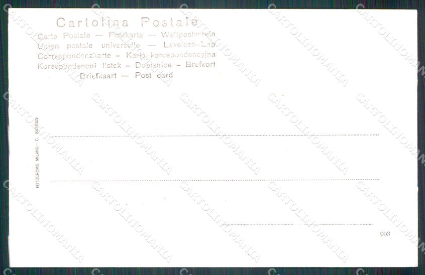 Aosta Nus Castello di cartolina MT2840 – retro
