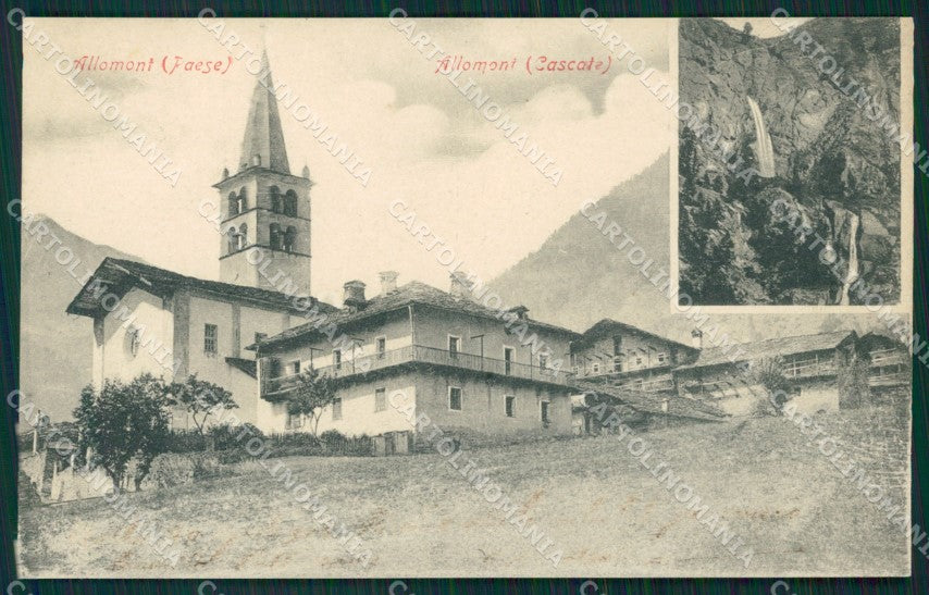 Aosta Ollomont Cascate di cartolina MT2850 – fronte