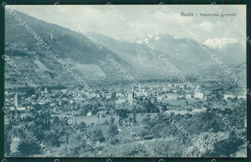 Aosta città cartolina MT2853 – fronte