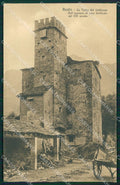 Aosta città Torre del Lebbroso cartolina MT2865 – fronte