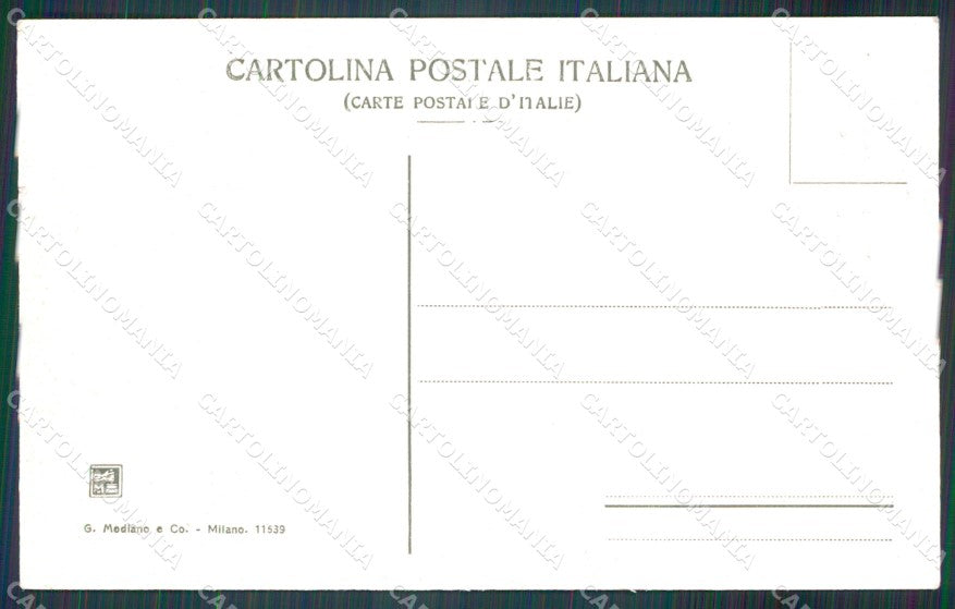 Aosta città Chiesa Sant'Orso cartolina MT2876 – retro