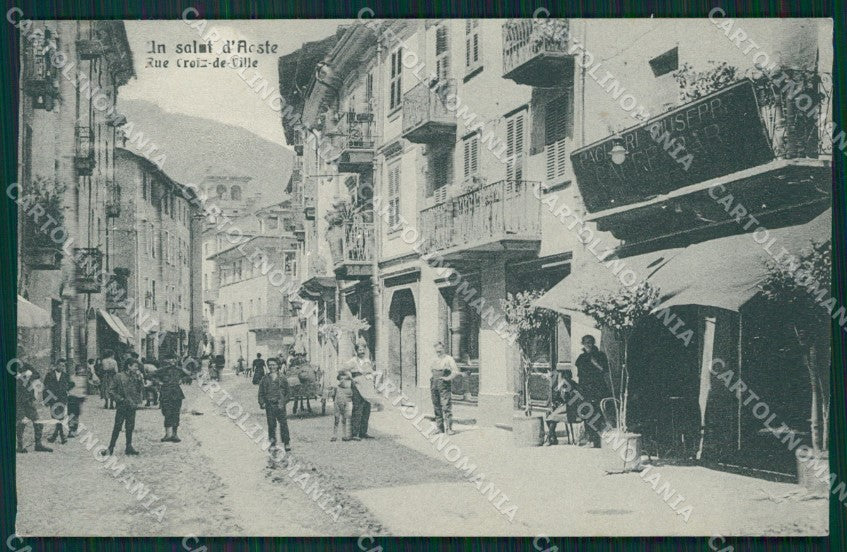 Aosta città cartolina MT2891 – fronte