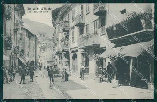 Aosta città cartolina MT2891 – fronte