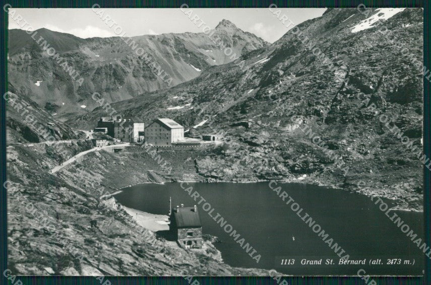 Aosta Saint Rhémy en Bosses Gran San Bernardo Foto cartolina MT2904 – fronte