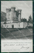 Aosta Aymavilles Castello di cartolina MT2911 – fronte