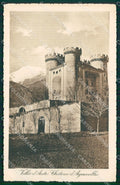 Aosta Aymavilles Castello di cartolina MT2916 – fronte