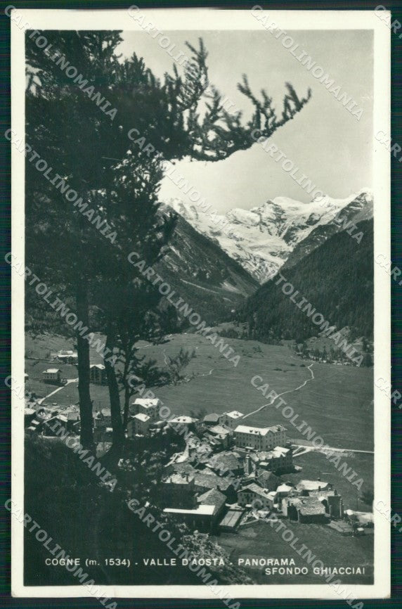 Aosta Cogne Ghiacciai Foto cartolina MT2920 – fronte