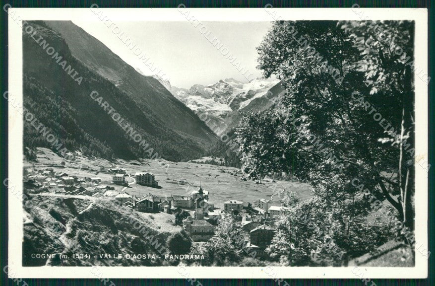 Aosta Cogne Ghiacciai Foto cartolina MT2921 – fronte