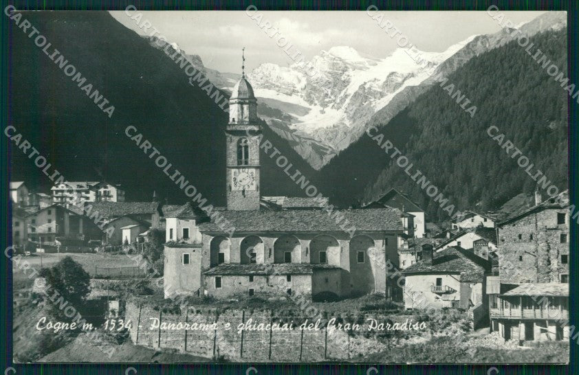 Aosta Cogne Ghiacciai Gran Paradiso Foto cartolina MT2926 – fronte