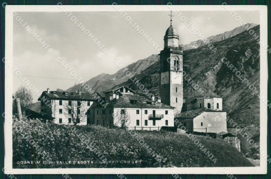 Aosta Cogne Foto cartolina MT2927 – fronte