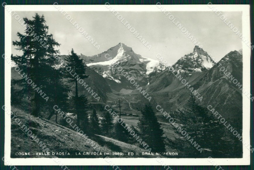 Aosta Cogne La Grivola Foto cartolina MT2929 – fronte