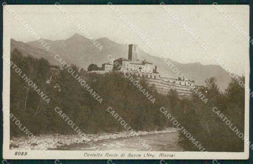 Aosta Sarre Castello Reale di Foto cartolina MT2937 – fronte