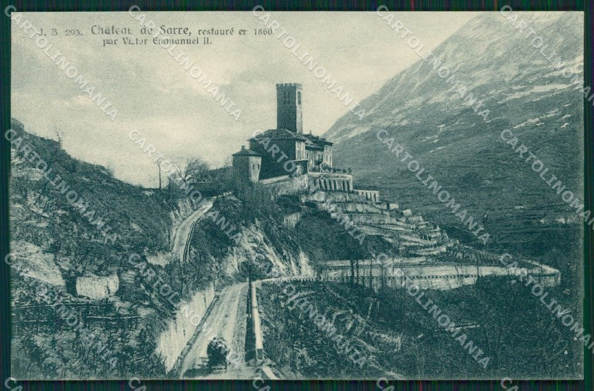 Aosta Sarre Castello Reale di cartolina MT2938 – fronte