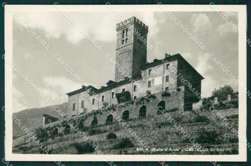 Aosta Sarre Castello Reale di Foto cartolina MT2940 – fronte