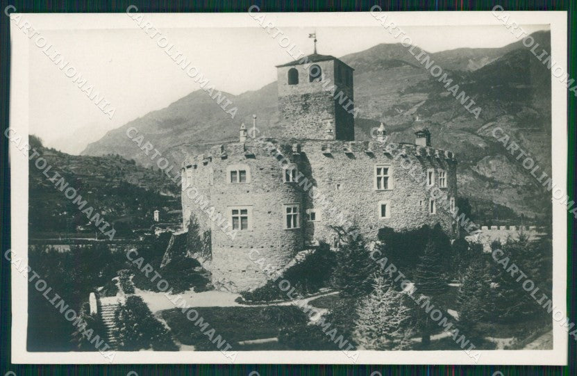 Aosta Introd Castello di Foto cartolina MT2959 – fronte