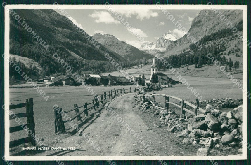 Aosta Rhemes Notre Dame Foto cartolina MT2960 – fronte
