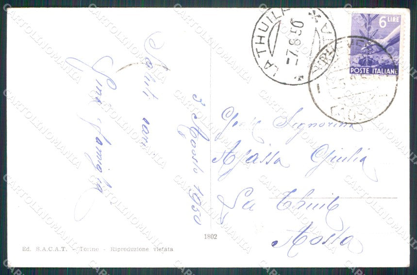 Aosta Rhemes Notre Dame Foto cartolina MT2960 – retro