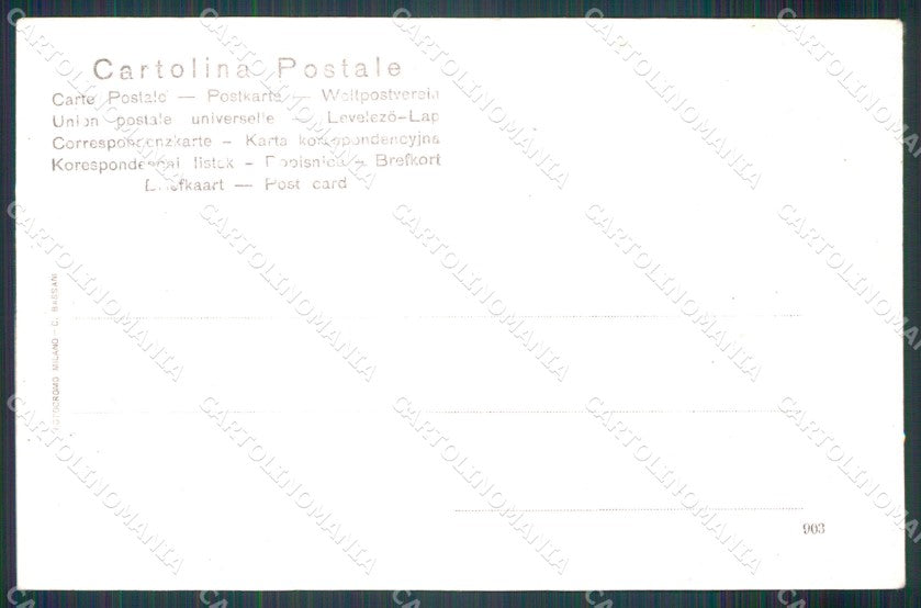 Aosta La Thuile Strada Piccolo San Bernardo cartolina MT2979 – retro