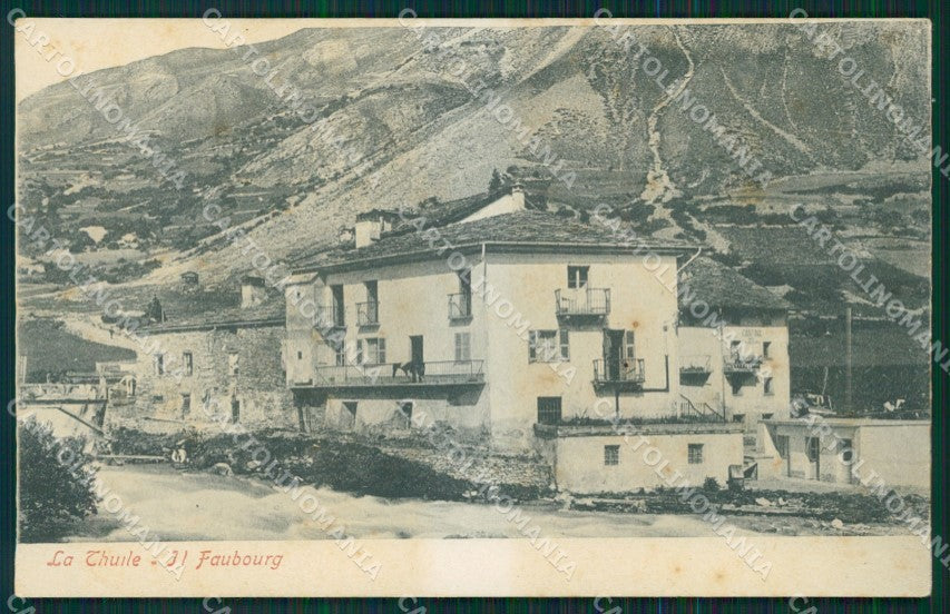 Aosta La Thuile cartolina MT2981 – fronte