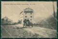 Aosta La Thuile Ospizio Mauriziano Piccolo San Bernardo Auto cartolina MT2990 – fronte