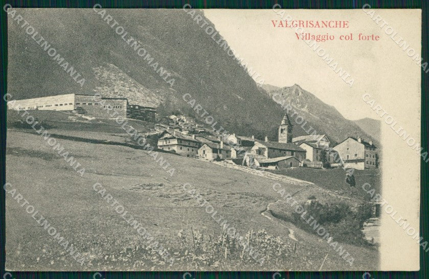Aosta Valgrisenche cartolina MT3001 – fronte