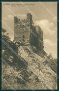 Aosta Chatillon Castello d'Ussel cartolina MT3006 – fronte