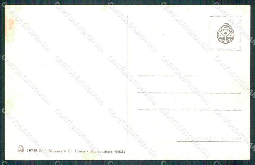 Aosta Chatillon Castello d'Ussel cartolina MT3006 – retro