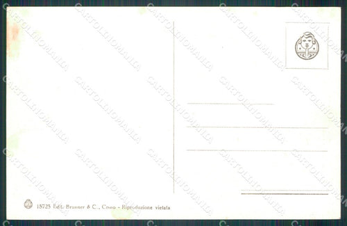 Aosta Chatillon Castello d'Ussel cartolina MT3006 – retro