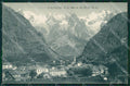 Aosta Courmayeur Catena Monte Bianco cartolina MT3019 – fronte