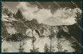 Aosta Courmayeur lago di Miage PIEGA Foto cartolina MT3032 – fronte