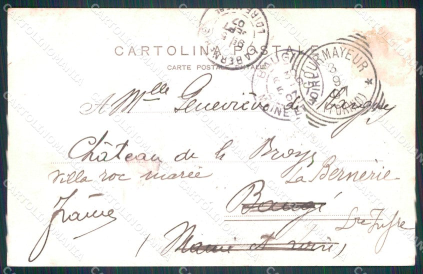 Aosta Courmayeur Ghiacciaio cartolina MT3034 – retro
