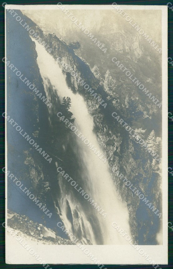 Aosta Charvensod Cascate di Comboè Foto cartolina MT3040 – fronte