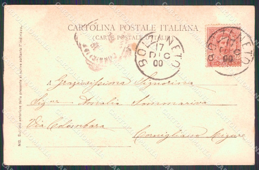 Genova Lavagna Ponte Napoleonico cartolina MT3045 – retro