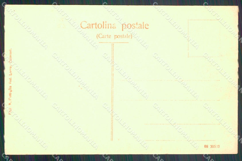 Genova Chiavari fiume Entella Lavandaie cartolina MT3047 – retro