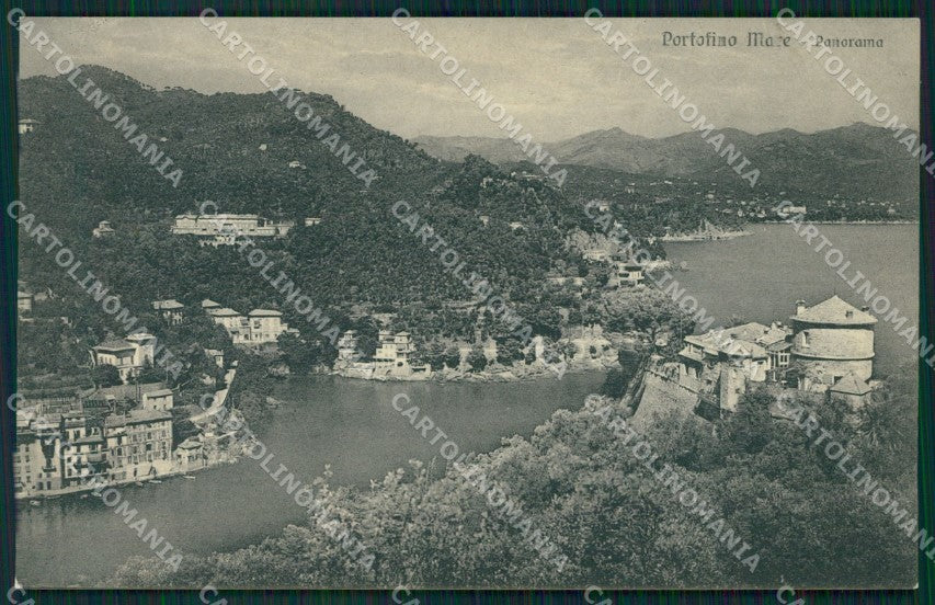 Genova Portofino cartolina MT3076 – fronte