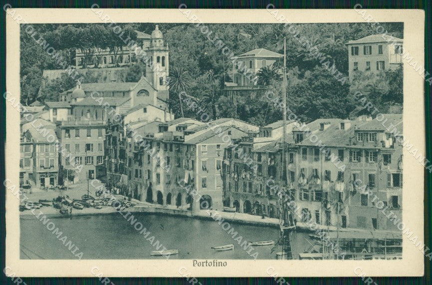 Genova Portofino Barche cartolina MT3080 – fronte