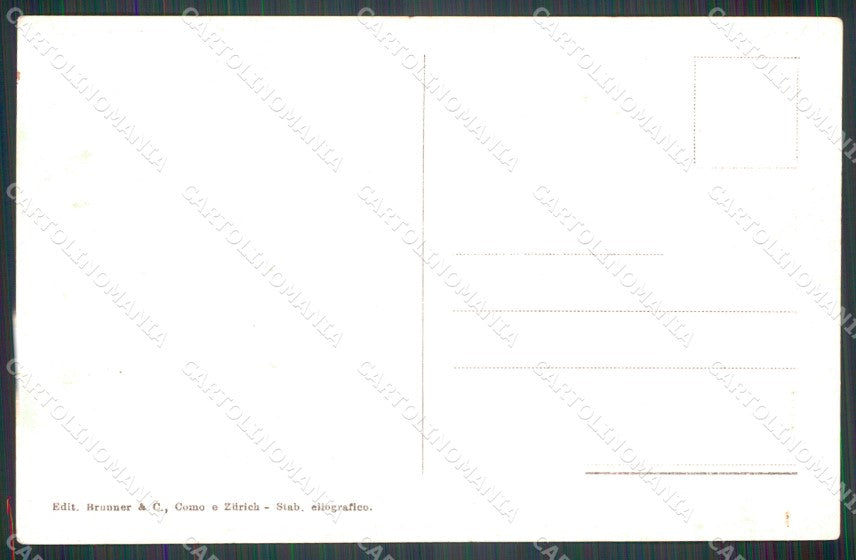 Genova Portofino Carrozza cartolina MT3085 – retro