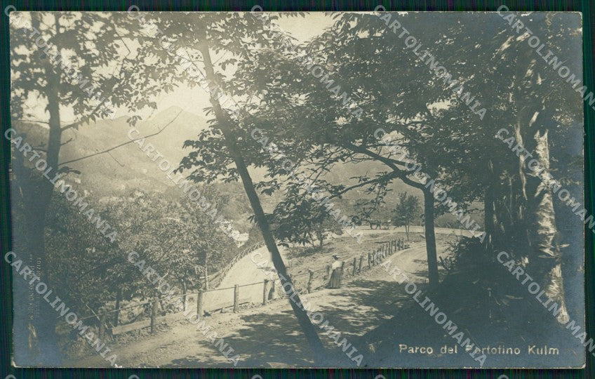 Genova Portofino Parco Kulm Foto cartolina MT3086 – fronte
