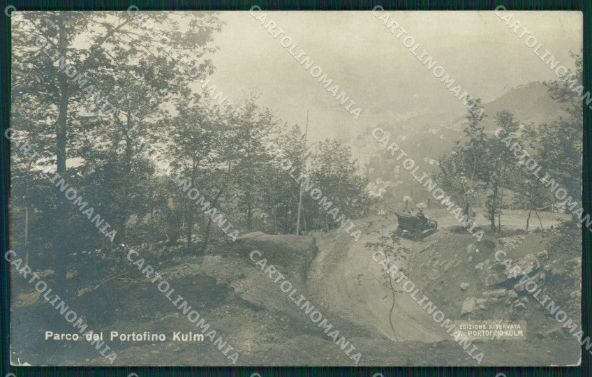 Genova Portofino Parco Kulm Foto cartolina MT3087 – fronte