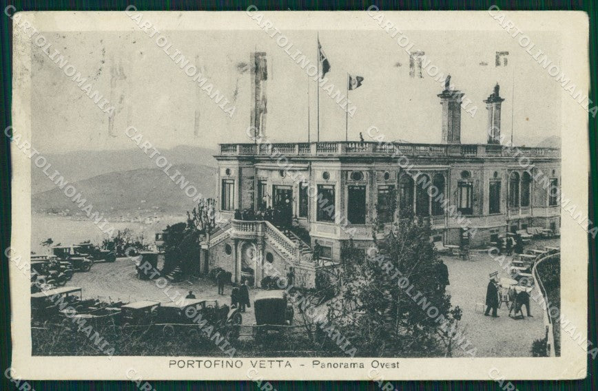 Genova Portofino Vetta cartolina MT3090 – fronte