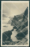 Genova Portofino Gola dell'Inferno PIEGHINE Foto cartolina MT3093 – fronte