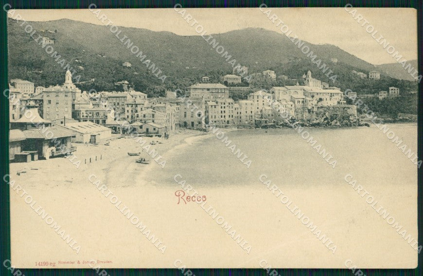 Genova Recco PIEGA cartolina MT3099 – fronte