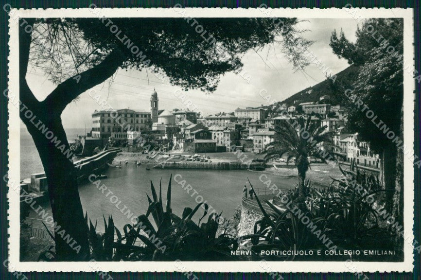 Genova Nervi Collegio Emiliani Foto cartolina MT3102 – fronte